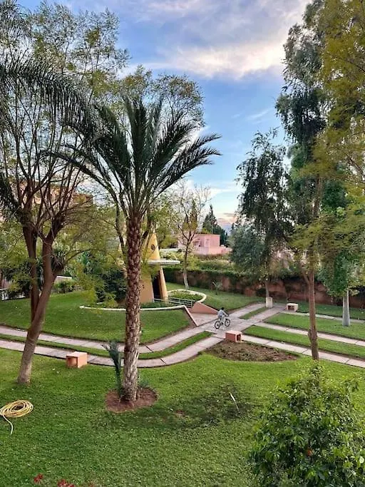 דירה מרקש Somptueux Appartement Jardin & Piscine - Hivernage מרוקו