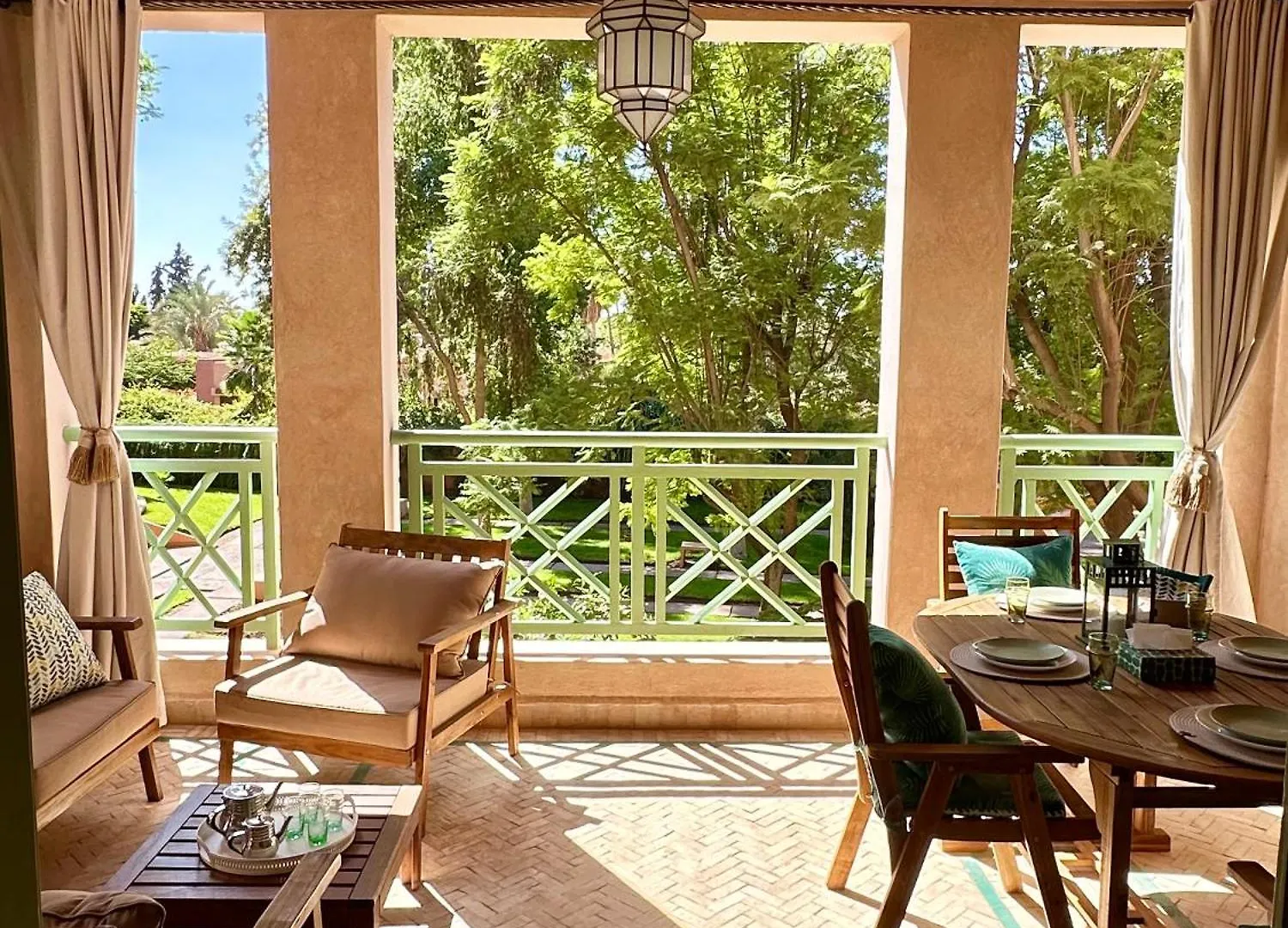 Somptueux Appartement Jardin & Piscine - Hivernage Marrakesh
