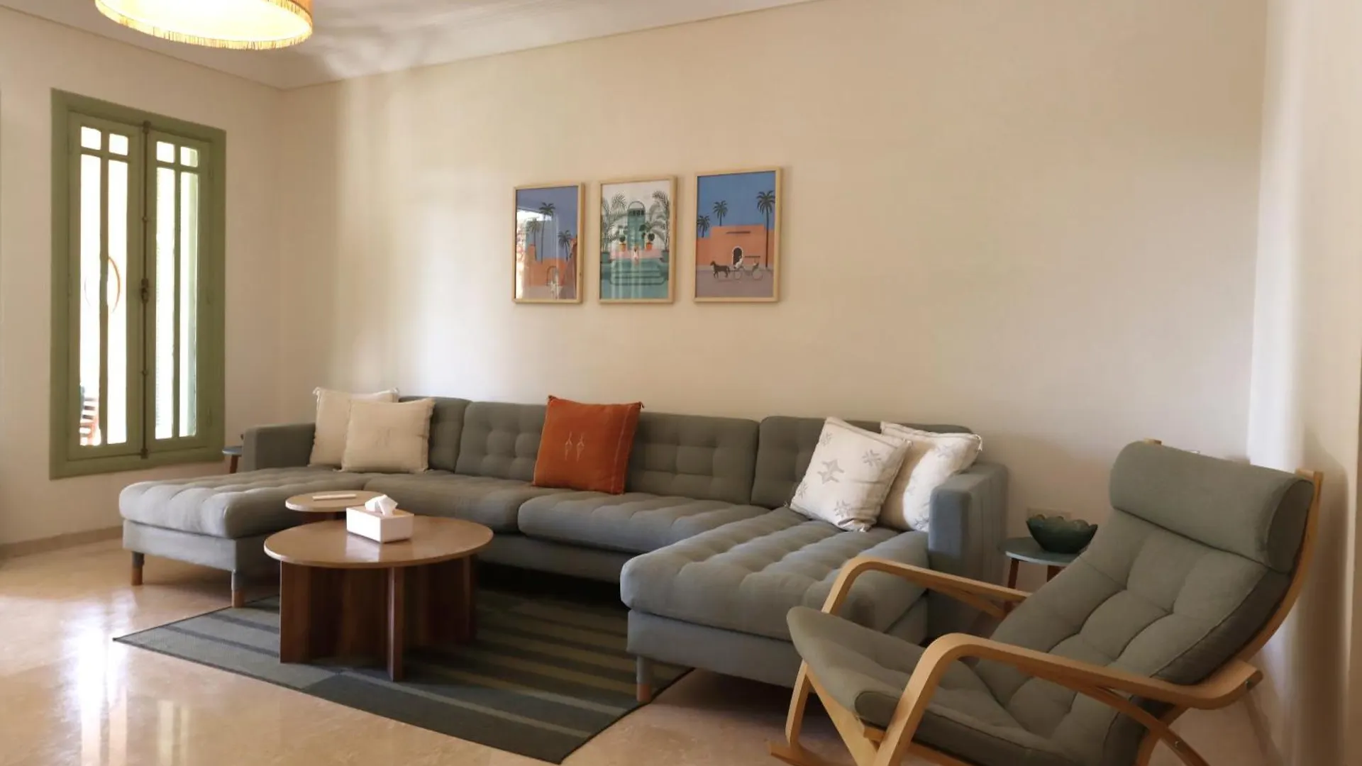 Somptueux Appartement Jardin & Piscine - Hivernage Marrakesh