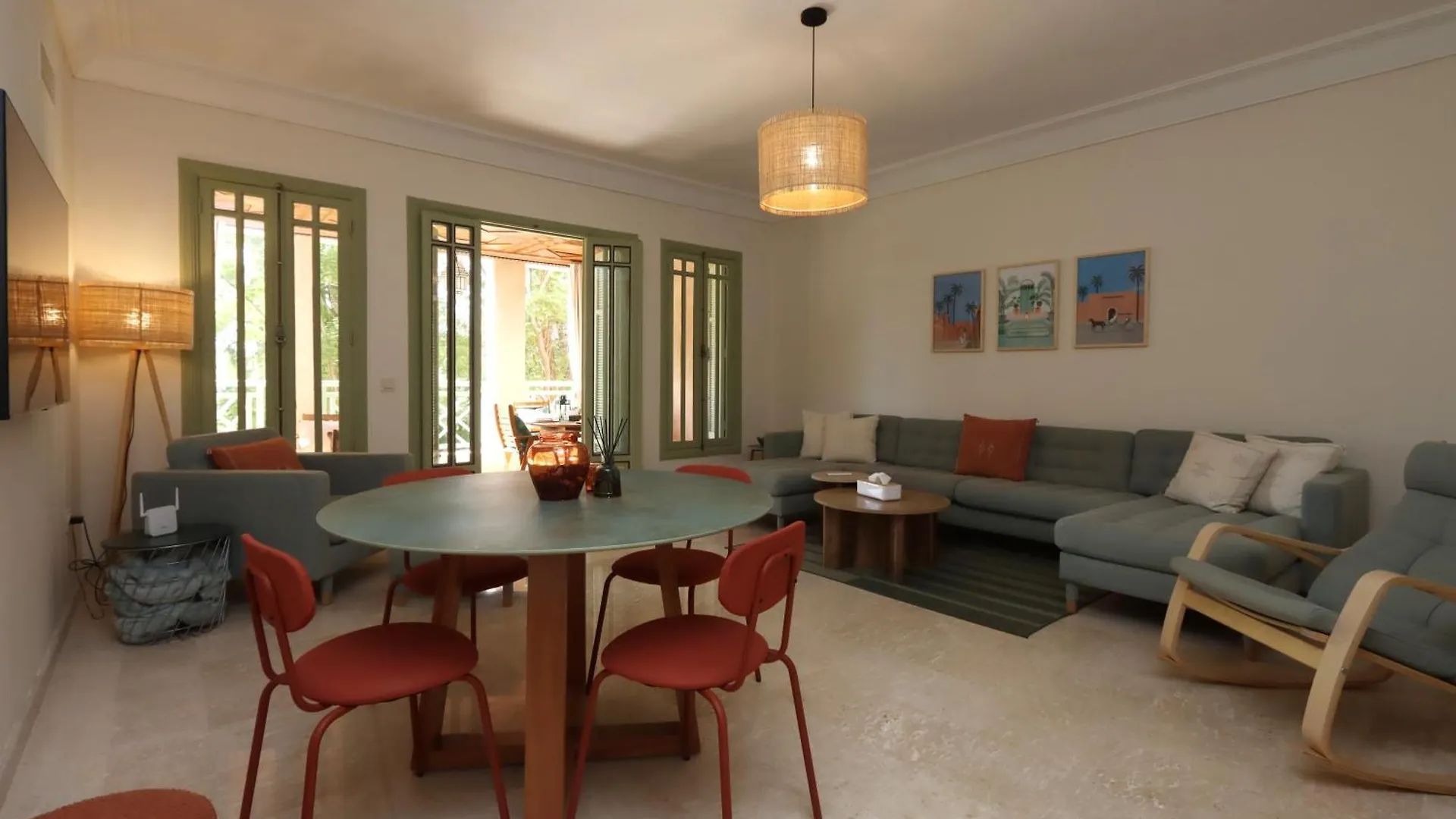 Somptueux Appartement Jardin & Piscine - Hivernage Marrakesh
